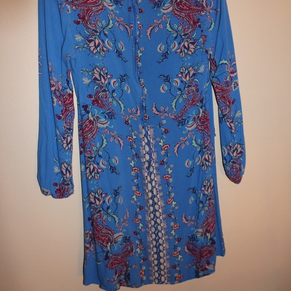 Xhilaration Blue boho dress - Picture 2 of 3